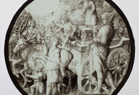 ‘De triomf van de Tijd’-  Dirck Vellert, Antwerpen, 1517