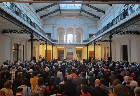 vernissage in de Grote Narthex