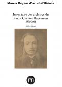 couverture Inventaire d'archives Hagemans